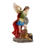 Arcángel San Miguel | Figura con Ojo de Vidrio 14 cm - Image 3