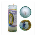 Veladora de Gel Santa Muerte Blanca | Paz
