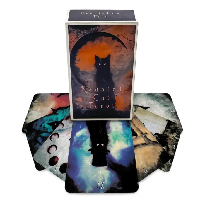 Haunted Cat Tarot | El Tarot del Gato Embrujado | Edición de Bolsillo - Image 3