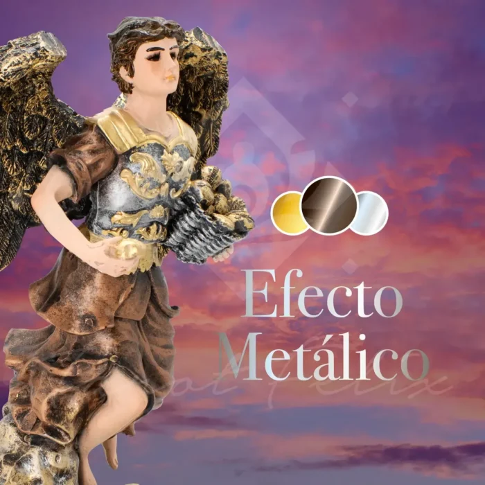 Arcángel Barachiel | Fortuna y Bendición | Figura Acabado Metálico - Image 6