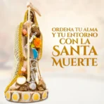 Santa Muerte Vestida Verde 30cm | Justicia y Protección | Curada - Image 7