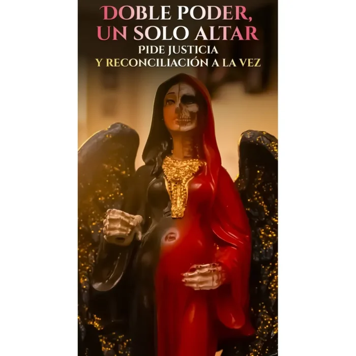 Santa Muerte Embarazada Reversible | Protección y Justicia - Image 6