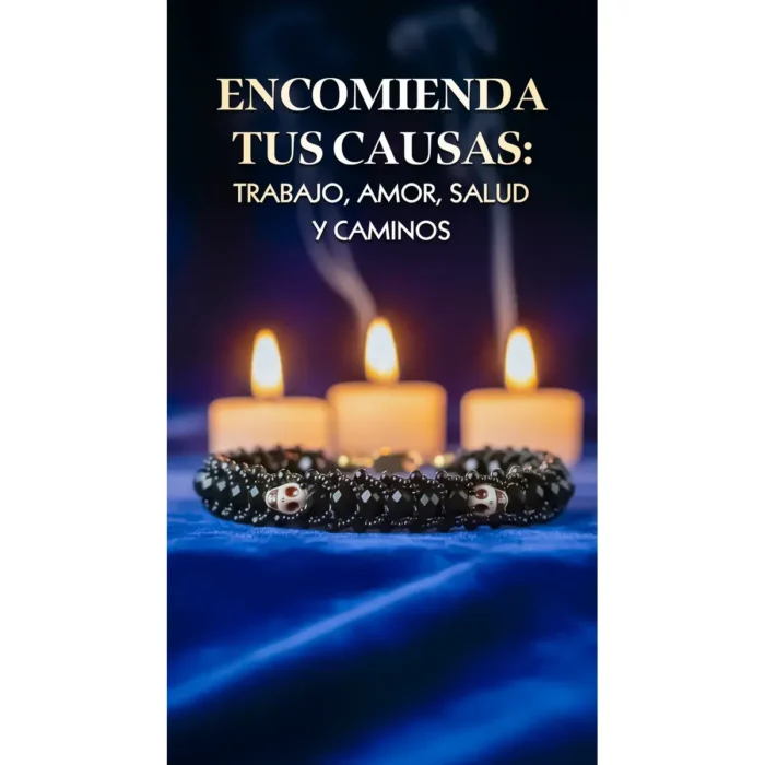 Pulsera de Muerto con Calaveras | Resguardo de Protección - Image 4