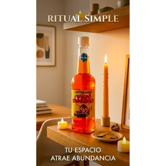 Loción Ven Dinero y Fortuna | Suerte, Abundancia y Éxito - Image 3