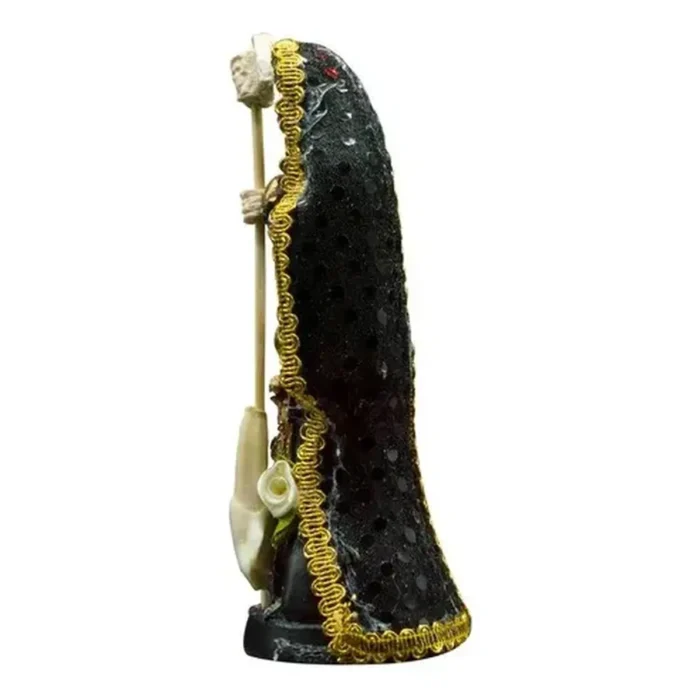 Santa Muerte Vestida Reversible 24cm | Corta Envidia | Curada - Image 4