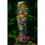Santa Muerte Azteca Jaguar | Protección Guerrera | Curada - Image 2