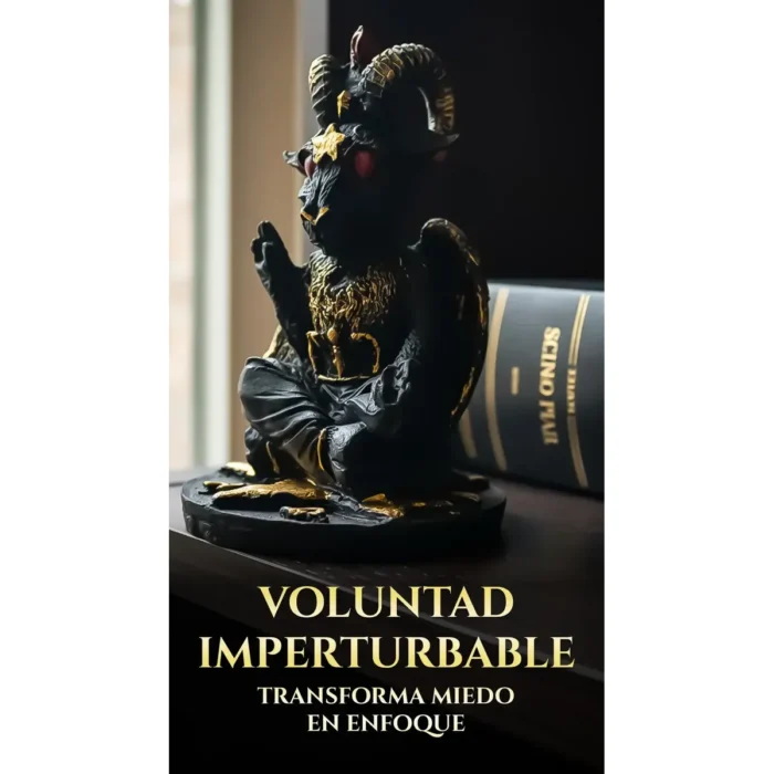 Figura Baphomet Negro | Protección, Magia y Sabiduría 14 cm - Image 5