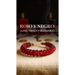 Pulsera Eleguá y Lucero | Abre Caminos Roja y Negra - Image 3
