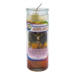 Veladora de Gel Justo Juez | Ritual para Problemas Legales