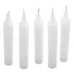 100 Velas de Parafina 9 cm | Santería y Ofrendas (Paquete)