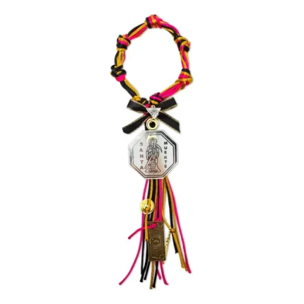 Mazo Santa Muerte con Espejo | Protección y Dinero | Amuleto