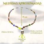 Mazo Ogbe Yono con Cráneo | Protección y Fuerza Espiritual - Image 2