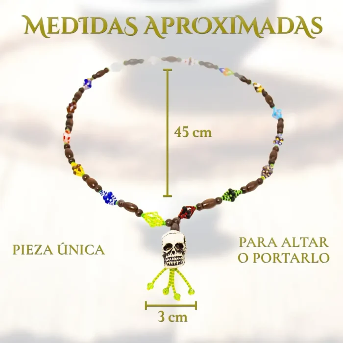 Mazo Ogbe Yono con Cráneo | Protección y Fuerza Espiritual - Image 2