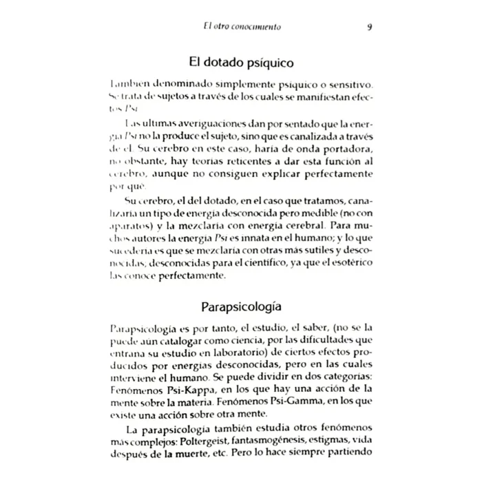 Parapsicología: El Otro Conocimiento | Fenómenos Psi y Misterios | Ediciones VIMAN - Image 4