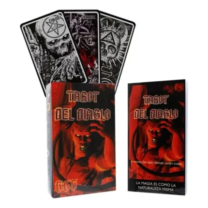Tarot del Diablo | 53 Cartas con Instructivo | 12 x 7 cm