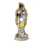 Santa Muerte Dólar 24cm | Dinero y Protección | Curada