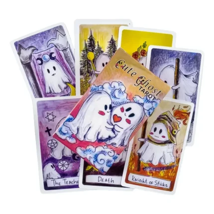 Cute Ghost Tarot | Tarot Fantasmitas Tiernos | Edición Pocket