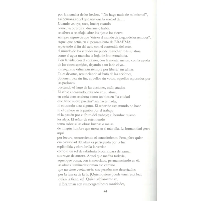 Bhagavad Gita | El Canto del Señor y Sabiduría Eterna | Editorial EMU - Image 3