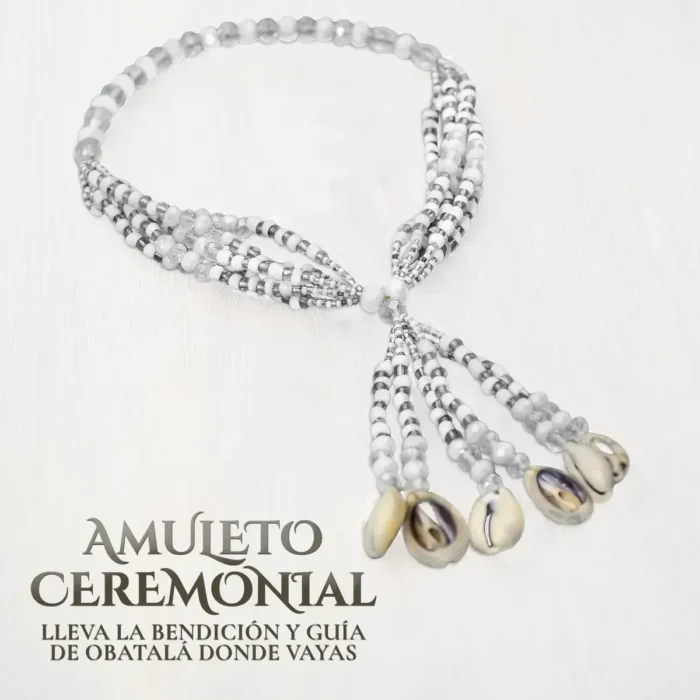 Mazo de Obatalá para Moto | Paz, Sabiduría y Protección Blanca - Image 3