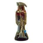 Santa Muerte Vestida 3 Virtudes 24cm | Curada | Protección