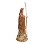 Santa Muerte Ámbar 15 cm | Sanación y Salud Transparente - Image 4