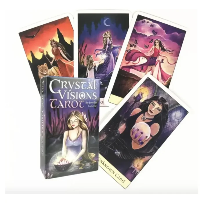 Crystal Visions Tarot | Jennifer Galasso | Edición de Bolsillo - Image 8
