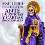 Santa Muerte Morada Suprema | Justicia y Poder | Imagen Curada - Image 3