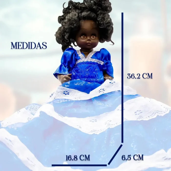 Muñeca Conga de Yemayá | Altar Devocional y Rito de Santería - Image 3