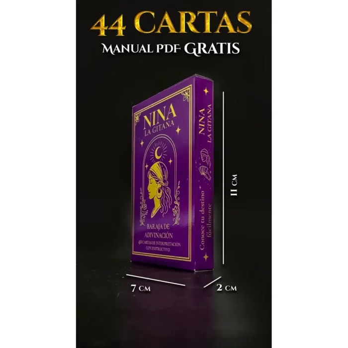 Nina la Gitana | 40 Cartas de Interpretación | Tarot Felix - Image 2
