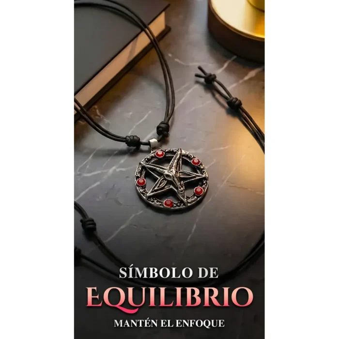 Collar Pentagrama Baphomet | Protección Energías Negativas - Image 3