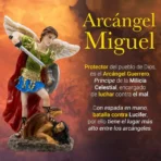 Arcángel San Miguel | Figura con Ojo de Vidrio 14 cm - Image 8