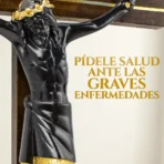 Cristo Negro Madera y Oro | Crucifijo de Altar Premium - Image 3