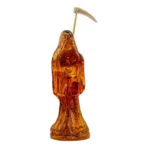 Santa Muerte Roja Transparente 15cm | Sanación y Salud - Image 5