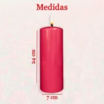 Velón Rojo de Parafina Aromática | Ritual de Amor y Atracción - Image 5