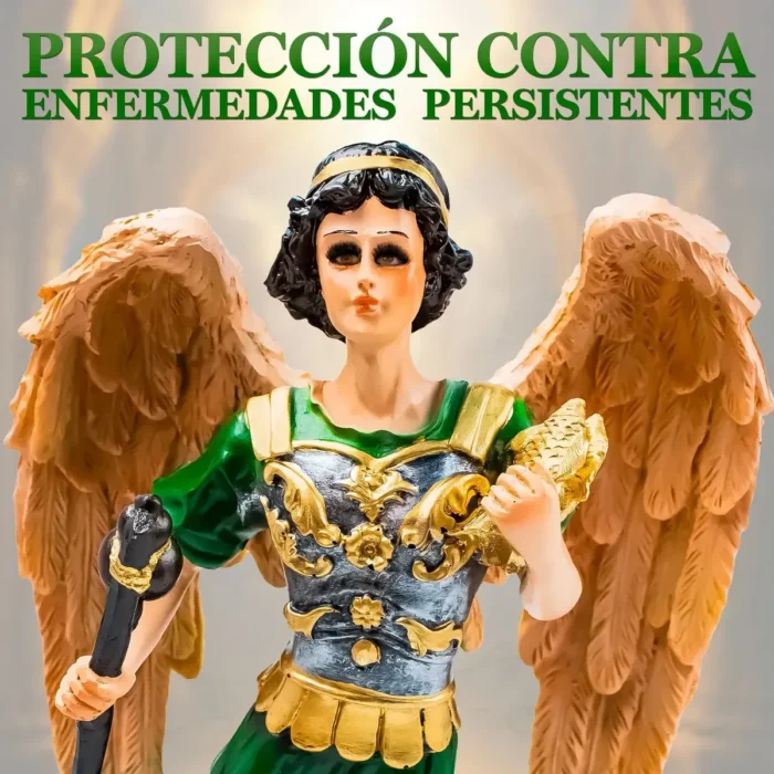 Arcángel San Rafael | Figura con Ojo de Vidrio - Image 3