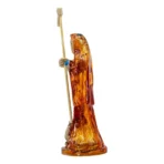 Santa Muerte Roja Transparente 15cm | Sanación y Salud - Image 3