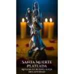 Santa Muerte Encarnada Plateada | Dinero y Éxito en Negocios - Image 4