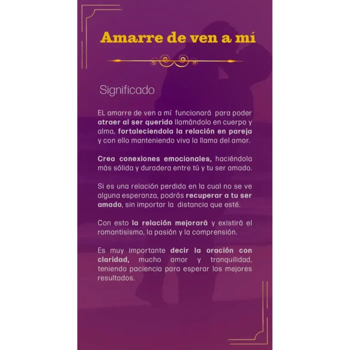 Veladora de Gel Ven a Mí | Amarre, Amor y Dominio de Pareja - Image 8