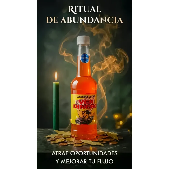 Loción Ven Dinero y Fortuna | Suerte, Abundancia y Éxito - Image 6
